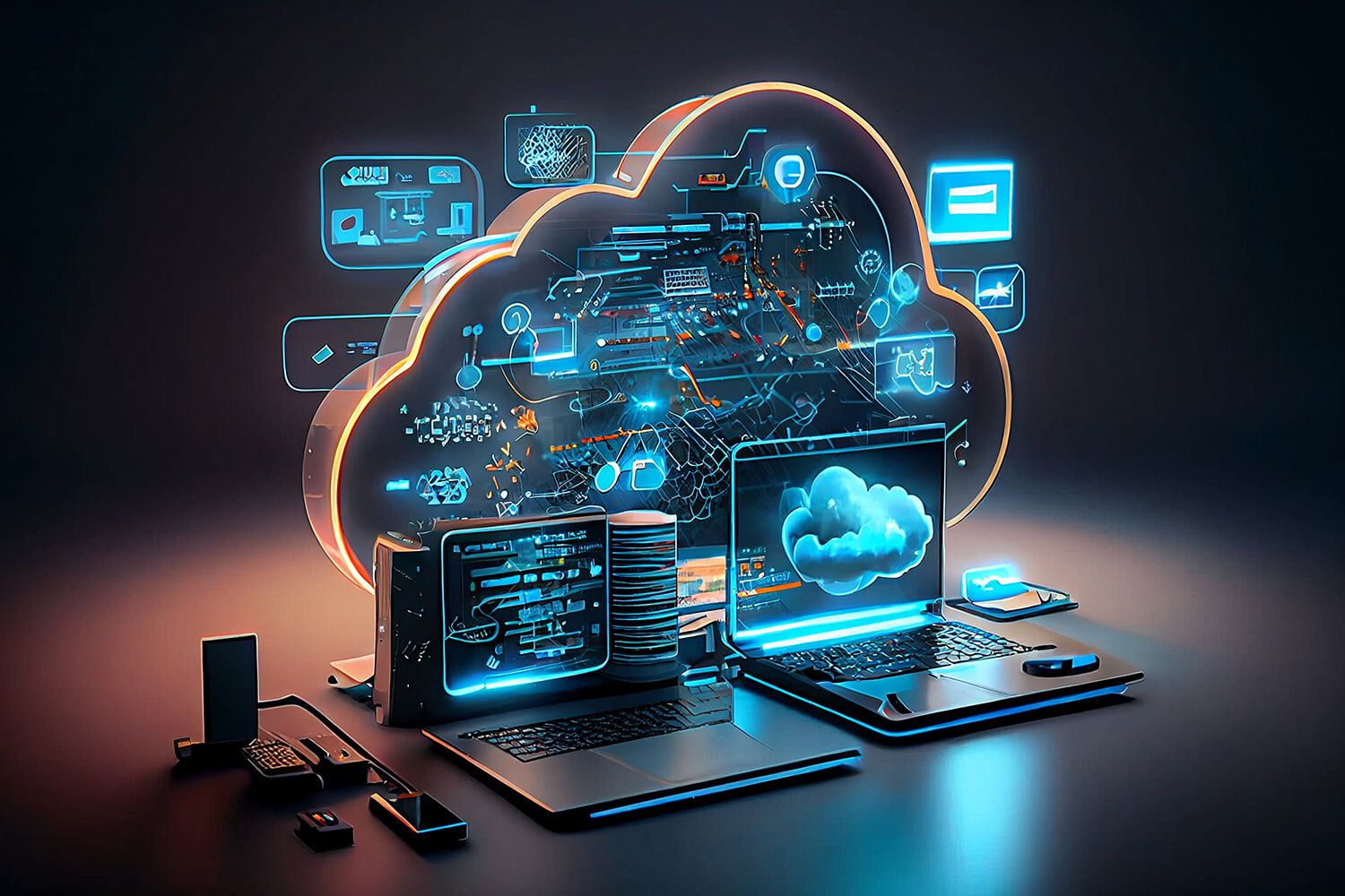 Image de cloud computing